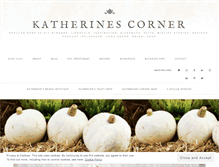 Tablet Screenshot of katherinescorner.com